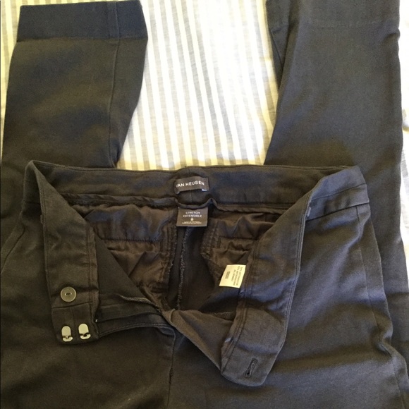 Van Heisenberg Grey Stretch Skinny Ankle Pants - Picture 2 of 2